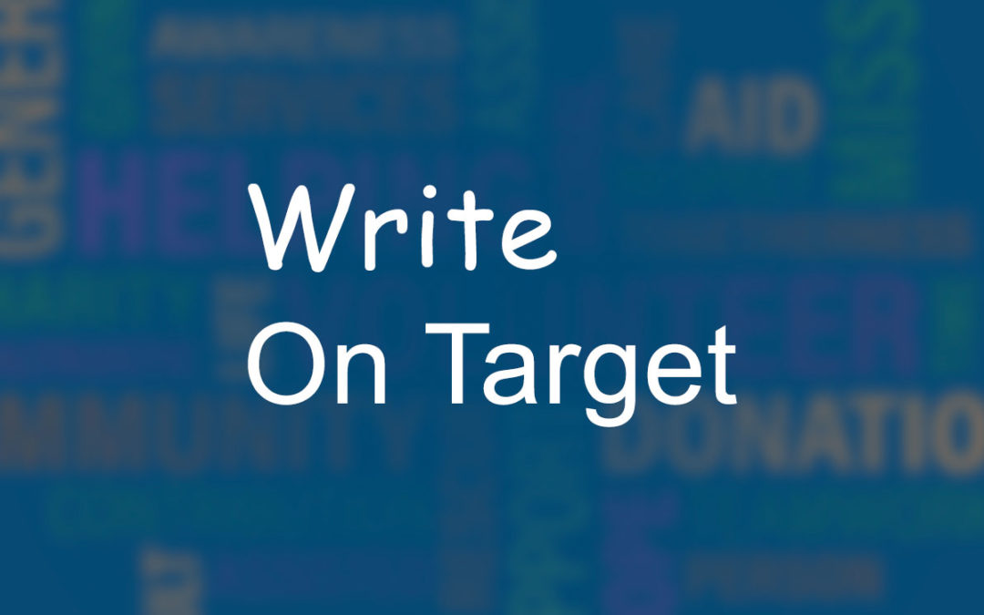 Write On Target Quarterly Newsletter Q1 2021
